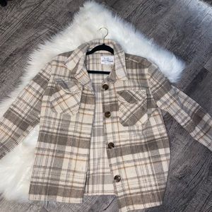 Plaid Winter coat